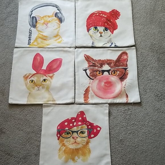 😺4pc Cat Pillow Shams😺 - Picture 9 of 9